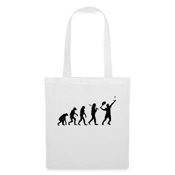 Tennis - Sac en tissu - blanc - Devant