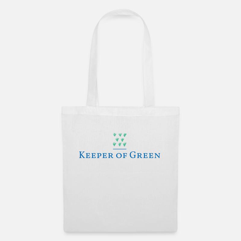 KEEPER OF GREEN bunt - Stoffbeutel - Weiß