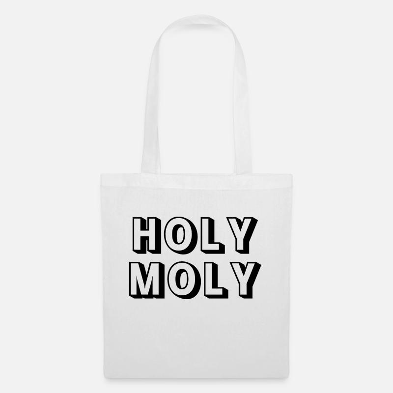 Holy Moly - Tote Bag - white