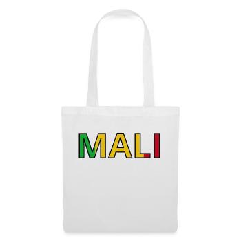 Drapeau Mali - Sac en tissu - blanc - Devant