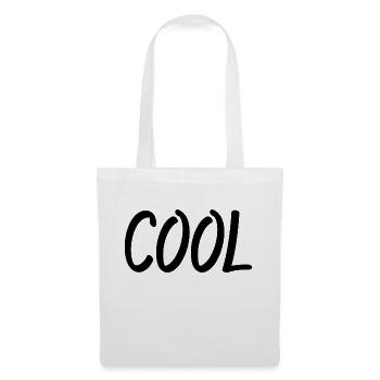 Cool - Stoffbeutel - Weiß - Vorne