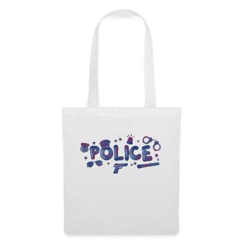 Police - Stoffbeutel - Weiß - Vorne