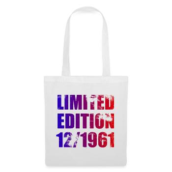 63e anniversaire Edition limitée 12/1961 - Sac en tissu - blanc - Devant