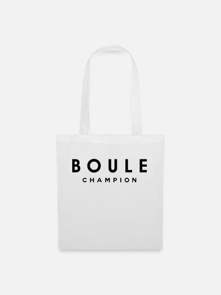 Boule - Champion - Stoffbeutel - Weiß