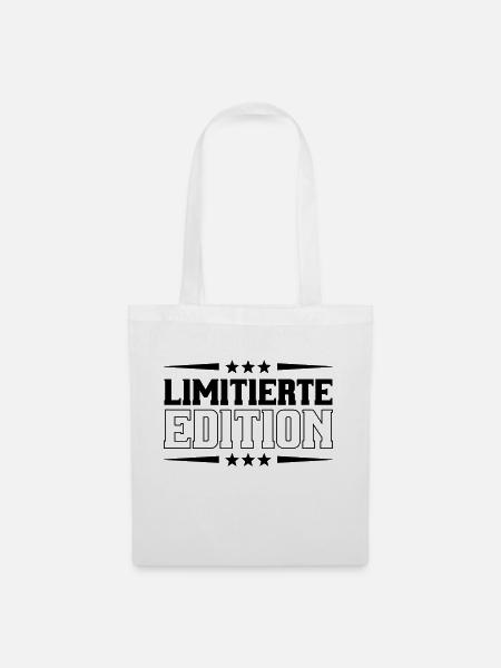 limited edition - Stoffbeutel - Weiß