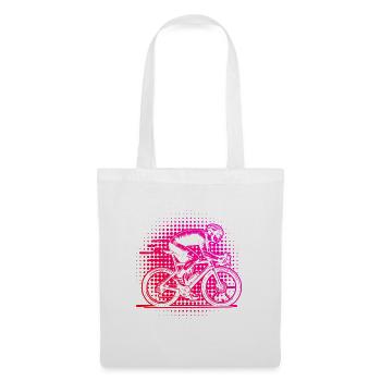 Vélo de route parfait pour tous les vélos de route - Sac en tissu - blanc - Devant