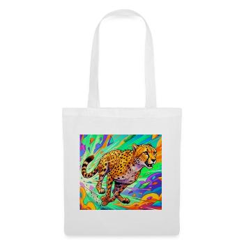 cheetah - Tote Bag - white - Front