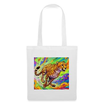 cheetah - Tote Bag - white - Front