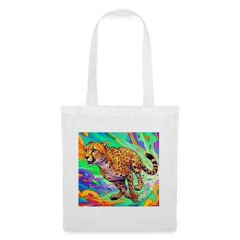 cheetah - Tote Bag - white - Front