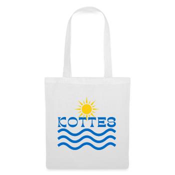 Kottes Sun Waves  - Tote Bag - white - Front