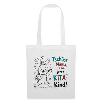 KiTa Abschied Bunny - Stoffbeutel - Weiß - Vorne