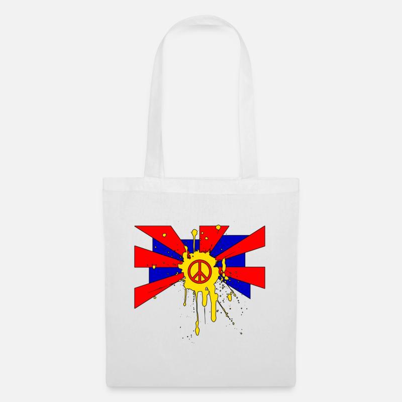 peace - Tote Bag - white
