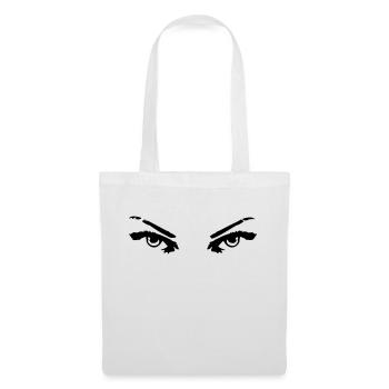 eyes 01 - Stoffbeutel - Weiß - Vorne