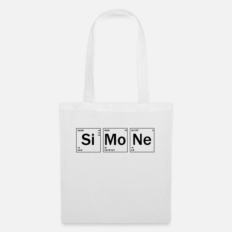 Simone - Stoffbeutel - Weiß