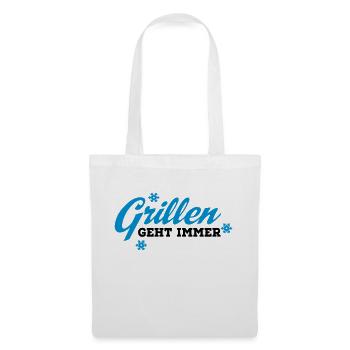 grillen - Stoffbeutel - Weiß - Vorne