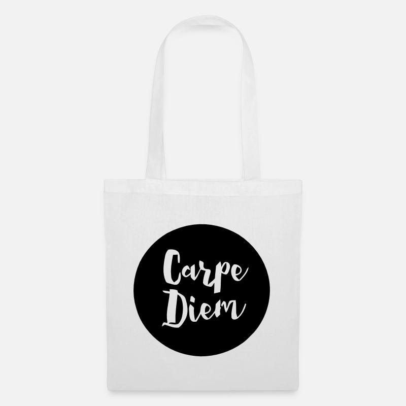 Carpe Diem - Stoffbeutel - Weiß