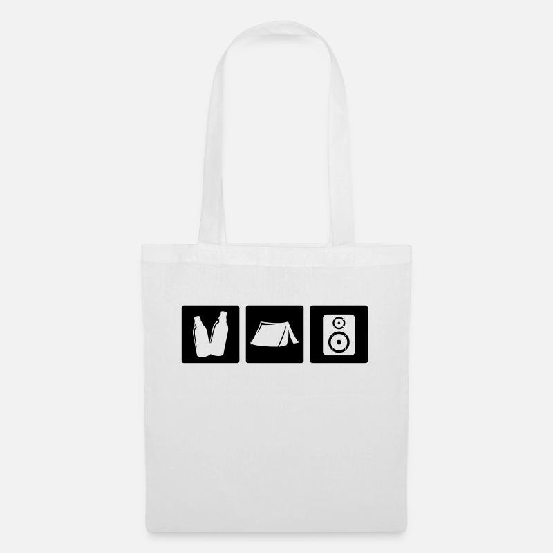 Fête - Sac en tissu - blanc