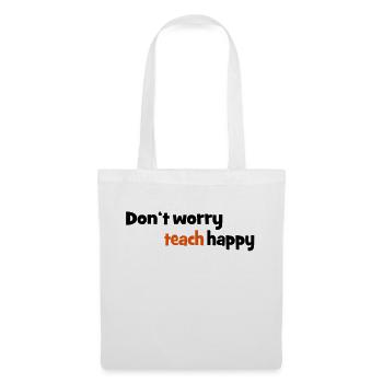 professeur - Sac en tissu - blanc - Devant