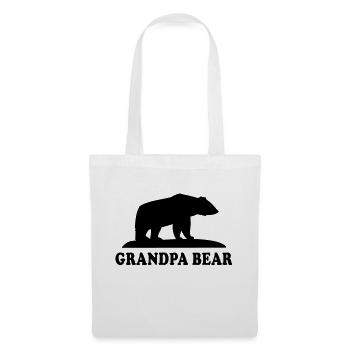 GRANDPA BEAR - Tote Bag - white - Front