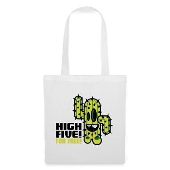 cactus comic - Tote Bag - white - Front