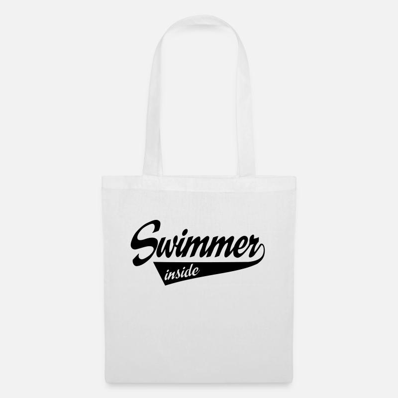 swimmerinside - Tote Bag - white