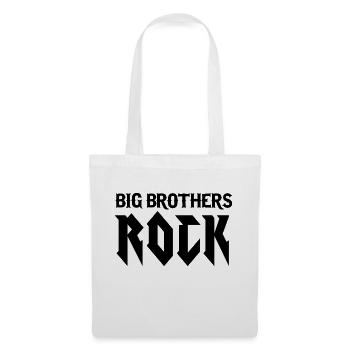 Big Brothers Rock - Sac en tissu - blanc - Devant