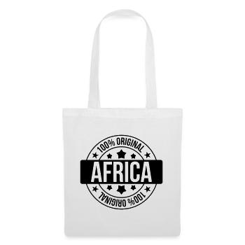 Africa / African / Afrika / Afrikaner - Stoffbeutel - Weiß - Vorne