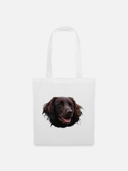 Münsterländer, hunde, jagdhund - Stoffbeutel - Weiß