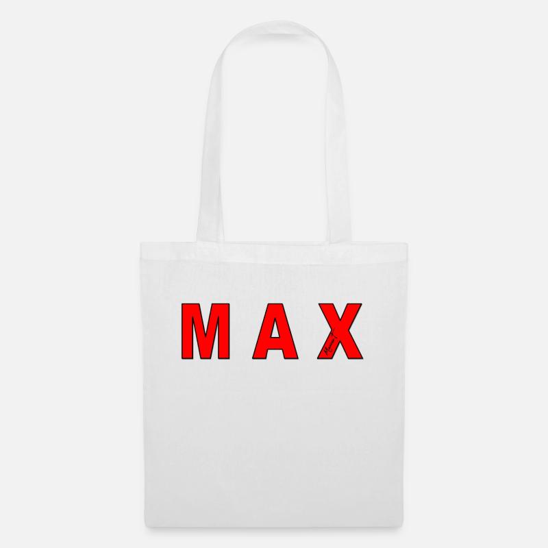 max - Tote Bag - white