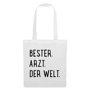 bester arzt - Stoffbeutel - Weiß - Vorne