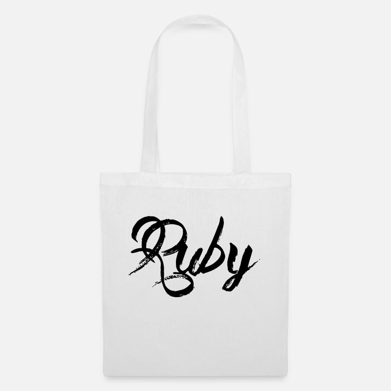 Ruby - Tote Bag - white