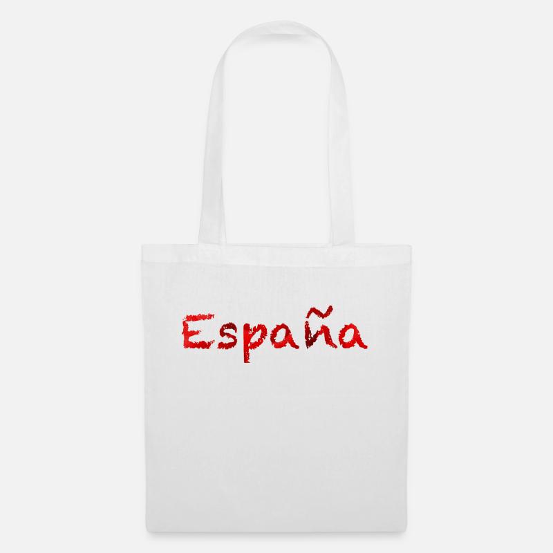 Spanien - Stoffbeutel - Weiß
