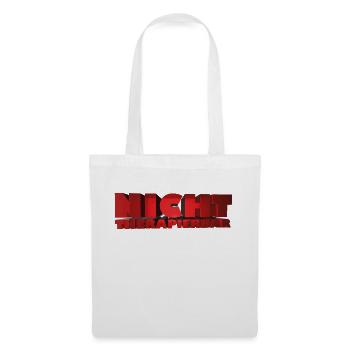 Drôle de T-shirt Idee Phrases : non soignant - Sac en tissu - blanc - Devant