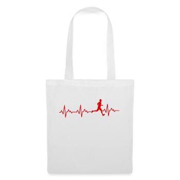 Triathlon Swim Bike Run - Tote Bag - white - Front