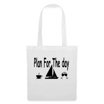 Voile - Sac en tissu - blanc - Devant