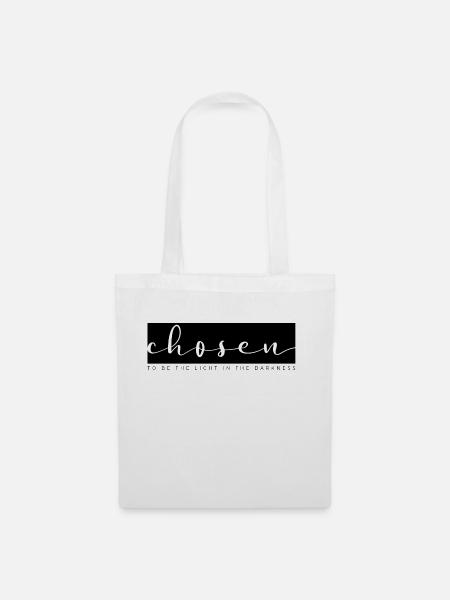 chosen - christliche klamotten - Stoffbeutel - Weiß