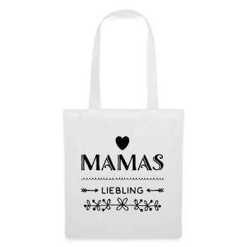 Mamas Liebling - Stoffbeutel - Weiß - Vorne