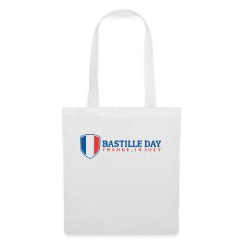 France day - Sac en tissu - blanc - Devant