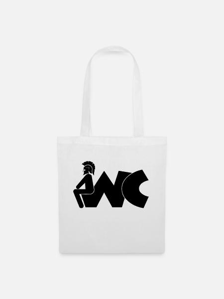 WC - Stoffbeutel - Weiß