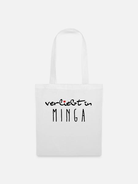 minga - Stoffbeutel - Weiß