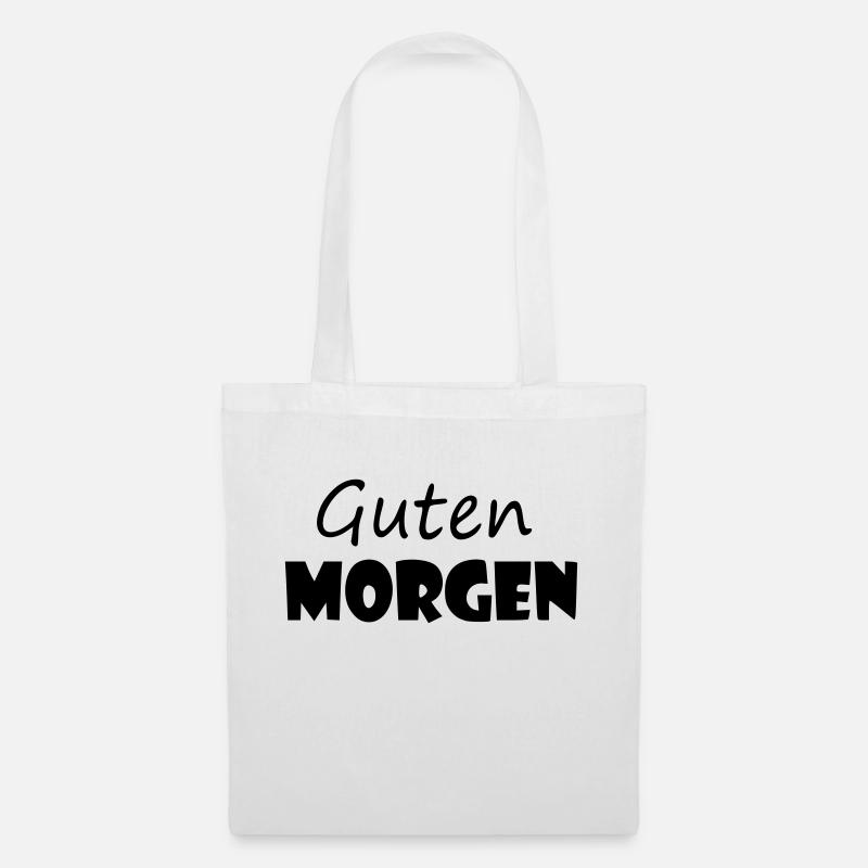 Guten Morgen - Stoffbeutel - Weiß