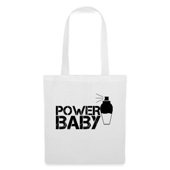 Bébé Puissance - Sac en tissu - blanc - Devant