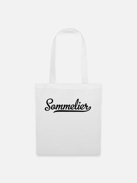 Sommelier - Stoffbeutel - Weiß