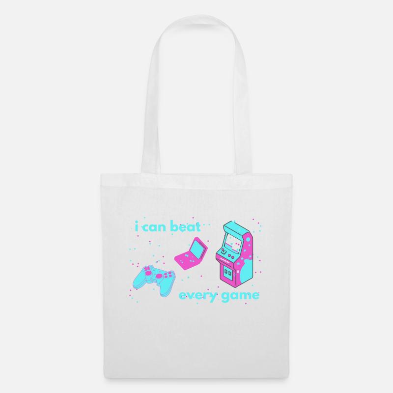 Beat Every Game - Stoffbeutel - Weiß