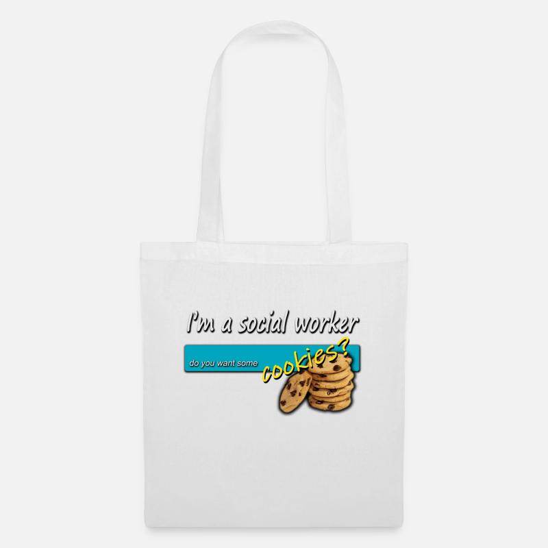 Social Worker Sozialarbeiter - Tote Bag - white