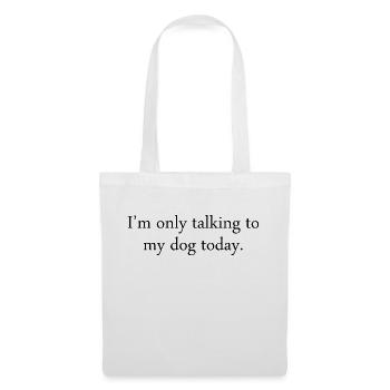 Dog Hund - Tote Bag - white - Front