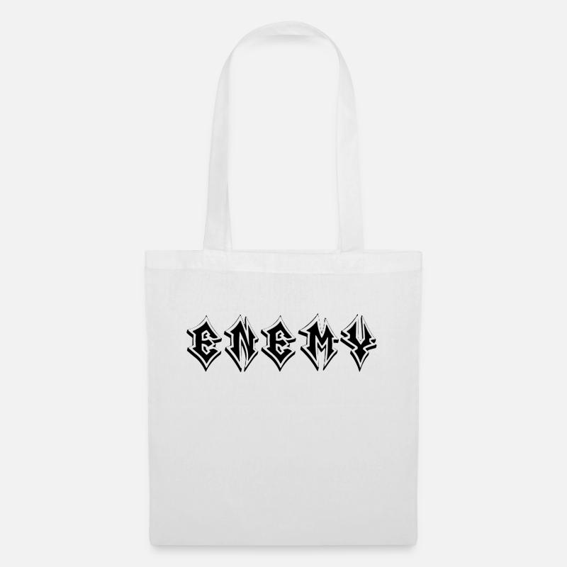 Enemy - Stoffbeutel - Weiß