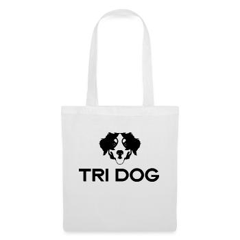 Chien Hund - Sac en tissu - blanc - Devant
