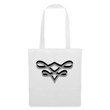 Flourishes small 2 two-tone - Tote Bag - white - Front