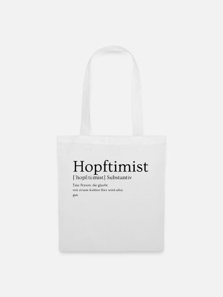 hopftimist - Stoffbeutel - Weiß